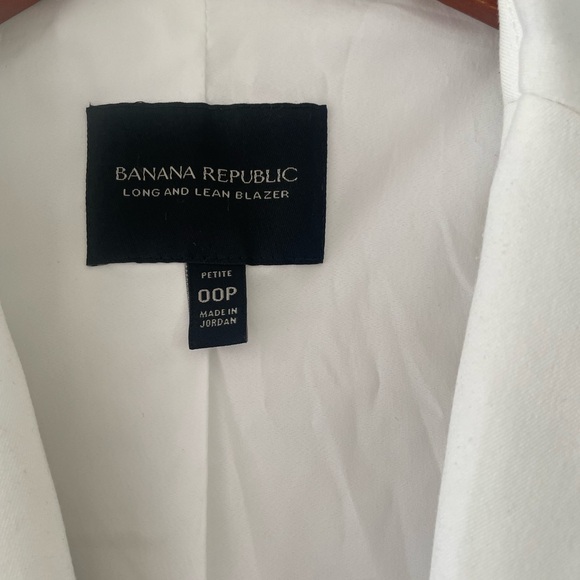 Banana Republic Long and Lean-Fit Washable Blazer - 00P - Picture 2 of 6